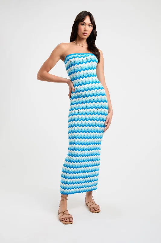 Women's Sporty Chic Clothes Contemporary Chic Beckett Midi Dress
