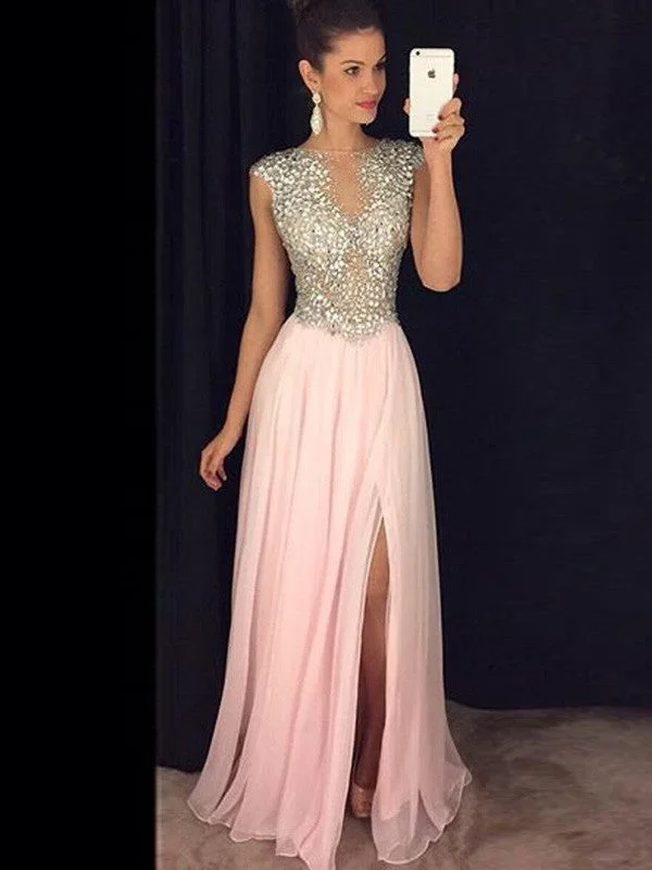 Women's Wardrobe Apparel Essentials On Sale A-Line/Princess Sleeveless Bateau 30D Chiffon Sequin Floor-Length Dresses Women's Wardrobe Apparel Essentials On Sale A-Line/Princess Sleeveless Bateau 30D Chiffon Sequin Floor-Length Dresses