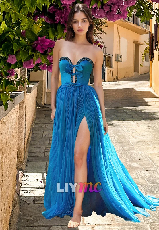 Women's Clothing Outfit Set Rustic Countryside Charm Look Sweetheart Sleeveless Bowknot Pleated A-Line Prom Dress Women's Clothing Outfit Set Rustic Countryside Charm Look Sweetheart Sleeveless Bowknot Pleated A-Line Prom Dress