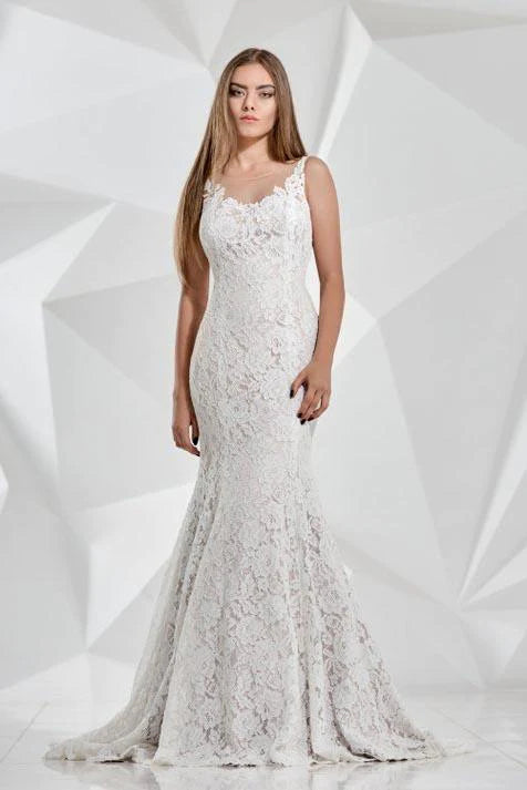 Women's Vacation Garments Fashion Sale Lace Mermaid Ivory Scoop Wedding Dresses Bohemian Long with Train Bridal Dresses Women's Vacation Garments Fashion Sale Lace Mermaid Ivory Scoop Wedding Dresses Bohemian Long with Train Bridal Dresses