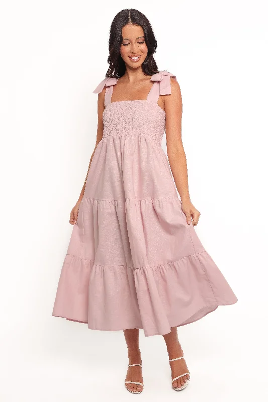 Women's Elegant Apparel Fashion-Forward Outfits Giorgi Midi Dress - Pink