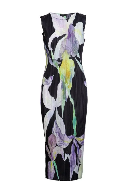 Classic Clothes For Women Stylish Savings Black Floral Carolina Dress