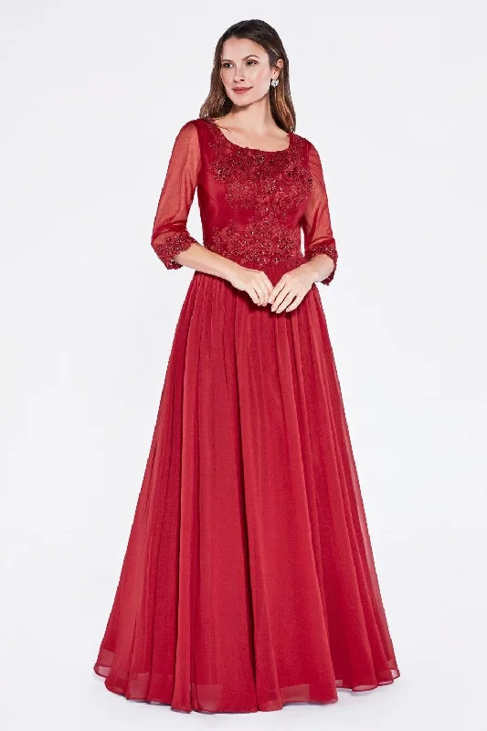 Affordable Trendy Clothes For Women Feminine Flow Cinderella Divine CD1014 Mother of the Bride Long Dress Formal Affordable Trendy Clothes For Women Feminine Flow Cinderella Divine CD1014 Mother of the Bride Long Dress Formal