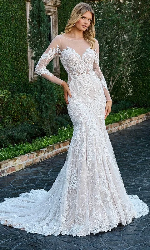 Women's Luxury Apparel Colorful Clothing Rachel Allan Bridal RB3203 - Embroidered Mermaid Bridal Gown Women's Luxury Apparel Colorful Clothing Rachel Allan Bridal RB3203 - Embroidered Mermaid Bridal Gown