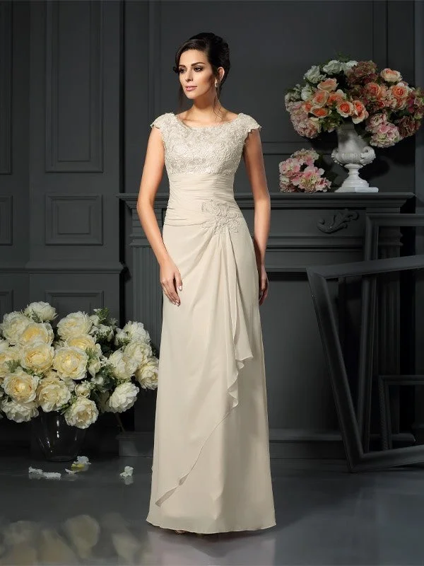 Women's Elegant Formal Outfit Limited Quantities A-Line/Princess Scoop Lace Sleeveless Long Chiffon Mother of the Bride Dresses Women's Elegant Formal Outfit Limited Quantities A-Line/Princess Scoop Lace Sleeveless Long Chiffon Mother of the Bride Dresses