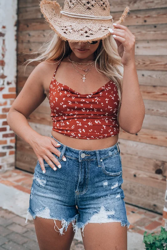 Women's Activewear Apparel Save On Classic Elegant Styles Warm Nights Floral Halter Top FINAL SALE Women's Activewear Apparel Save On Classic Elegant Styles Warm Nights Floral Halter Top FINAL SALE