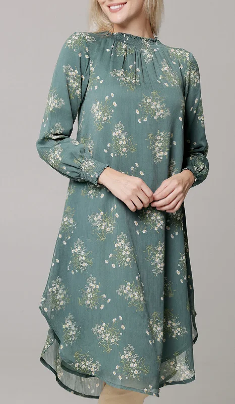 Women's Cozy Clothes Fashion-Forward Outfits Miral Modest Essential Long Print Chiffon Midi - Jade Floral - PREORDER (ships in 2 weeks) Women's Cozy Clothes Fashion-Forward Outfits Miral Modest Essential Long Print Chiffon Midi - Jade Floral - PREORDER (ships in 2 weeks)