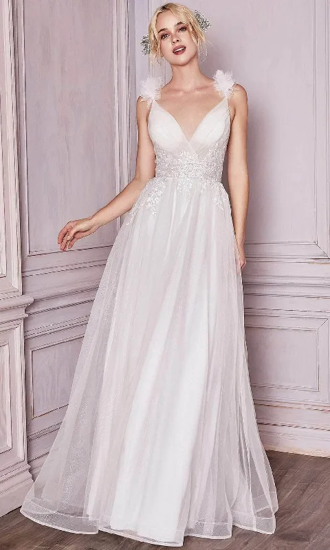 Women's Activewear Apparel Premium Fashion Cinderella Divine Bridal - Applique V-Neck Bridal Dress CD971W - 1 pc Off White In Size 10 Available Women's Activewear Apparel Premium Fashion Cinderella Divine Bridal - Applique V-Neck Bridal Dress CD971W - 1 pc Off White In Size 10 Available