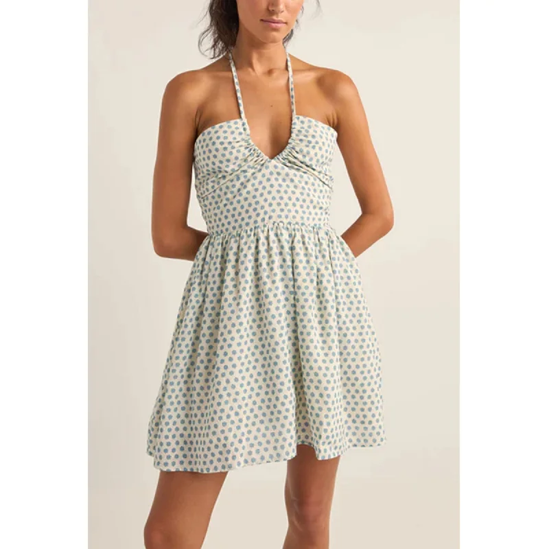 Women's Cozy Outfit For Lounging Limited Stock, Big Discounts Rhythm Harper Halter Mini Women's Dress - Blue Floral Women's Cozy Outfit For Lounging Limited Stock, Big Discounts Rhythm Harper Halter Mini Women's Dress - Blue Floral