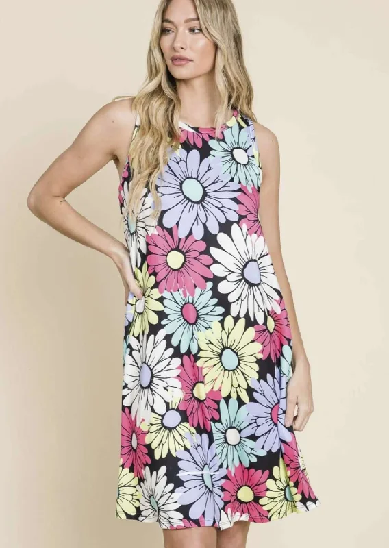 Women's Everyday Clothes Best Seller Be Colorful Floral Summer Dress CLEARANCE FINAL SALE Women's Everyday Clothes Best Seller Be Colorful Floral Summer Dress CLEARANCE FINAL SALE