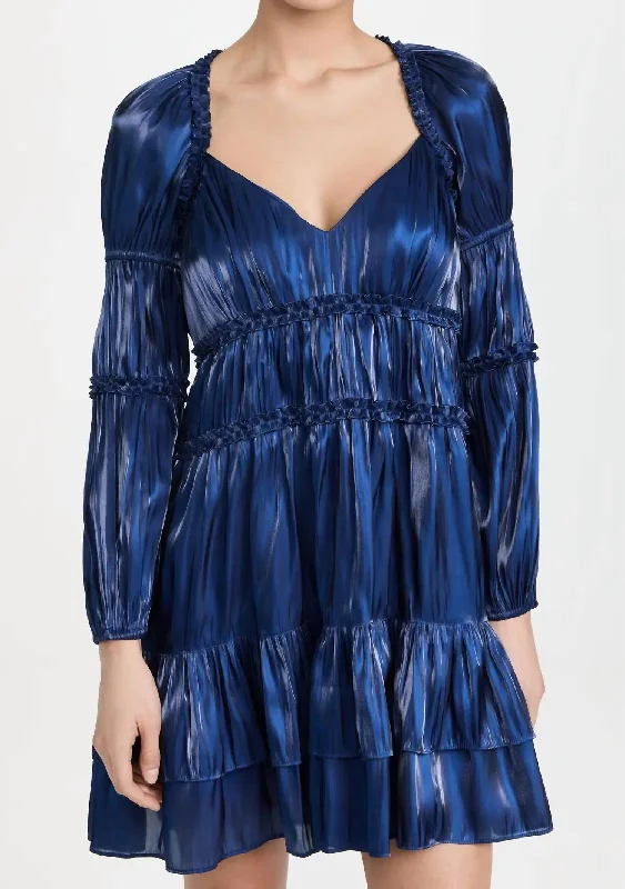 Modern Women's Apparel Fashion-Forward Tammy Mini Dress In Eclipse