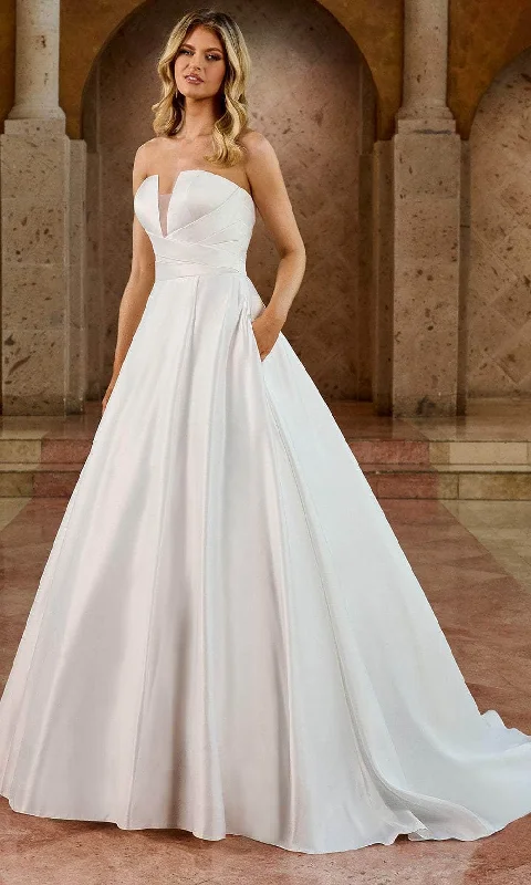 Women's Professional Outfit Summer Essentials Rachel Allan Bridal RB2188 - Strapless A-Line Wedding Gown Women's Professional Outfit Summer Essentials Rachel Allan Bridal RB2188 - Strapless A-Line Wedding Gown
