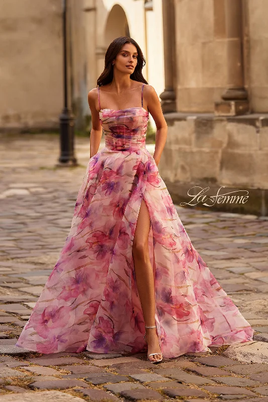 Charming Everyday Clothing For Women Trendy New Clothes LaFemme 32686 Strapless Watercolor Ball Gown Charming Everyday Clothing For Women Trendy New Clothes LaFemme 32686 Strapless Watercolor Ball Gown