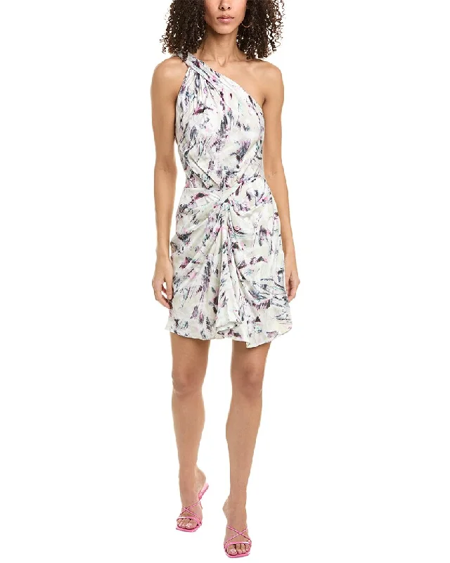 Women's Elegant Evening Outfit Casual Chic IRO Halter Mini Dress