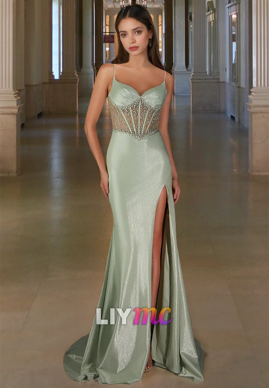 Sustainable Fashion Clothing For Women Chic Allure Sweetheart Sleeveless Beaded Pleated Sleek Sheath Prom Dress Sustainable Fashion Clothing For Women Chic Allure Sweetheart Sleeveless Beaded Pleated Sleek Sheath Prom Dress