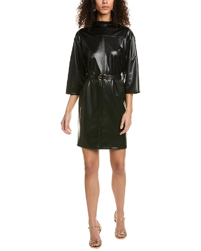 Women's Comfortable Lounge Attire Refined Simplicity Joseph Ribkoff Belted Mini Dress