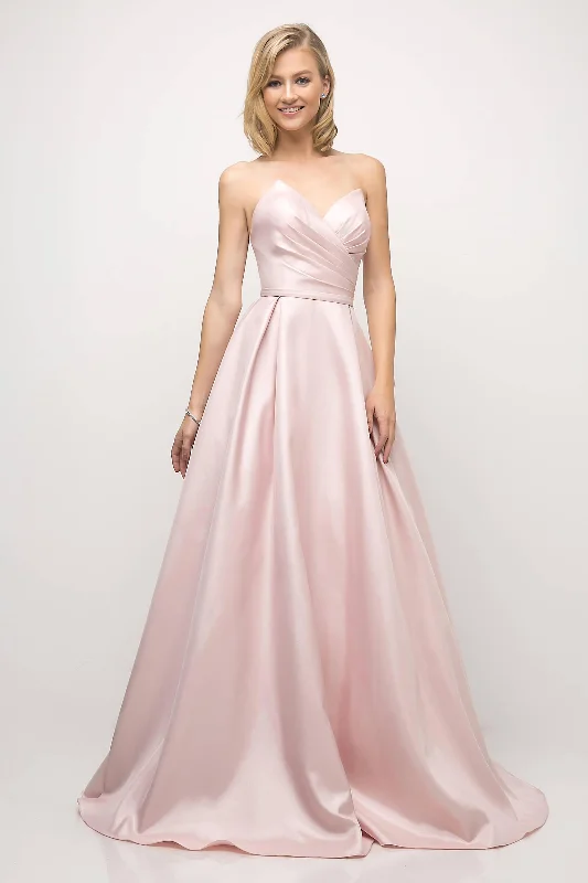 Women's Vintage-Inspired Outfit Stylish Spring Fashion Cinderella Divine UE008 Long Ball Gown Strapless Pointed Prom Dress Women's Vintage-Inspired Outfit Stylish Spring Fashion Cinderella Divine UE008 Long Ball Gown Strapless Pointed Prom Dress