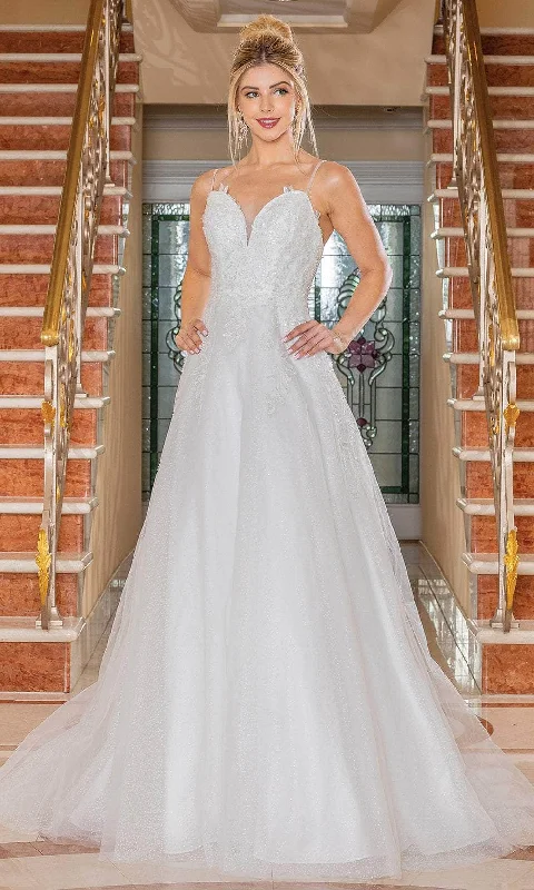 Women's Outerwear Clothing Grab Romantic Date - Night Styles Now Dancing Queen 0237 - Sleeveless Embroidered Wedding Gown Women's Outerwear Clothing Grab Romantic Date - Night Styles Now Dancing Queen 0237 - Sleeveless Embroidered Wedding Gown