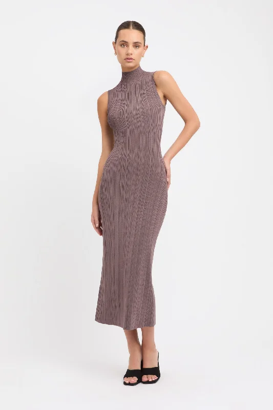 Women's Casual Wear Clothes Casual Chic Raisa Funnel Midi Dress