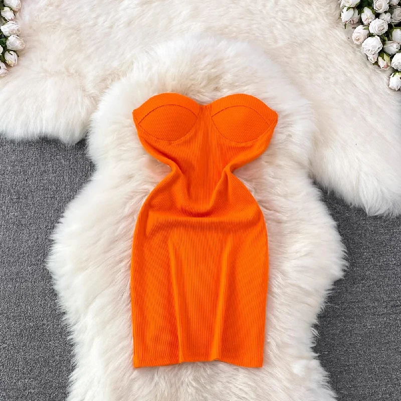 Women's Resort Apparel Unbeatable Prices new summer style sexy backless sleeveless tube top dress S3934 Women's Resort Apparel Unbeatable Prices new summer style sexy backless sleeveless tube top dress S3934