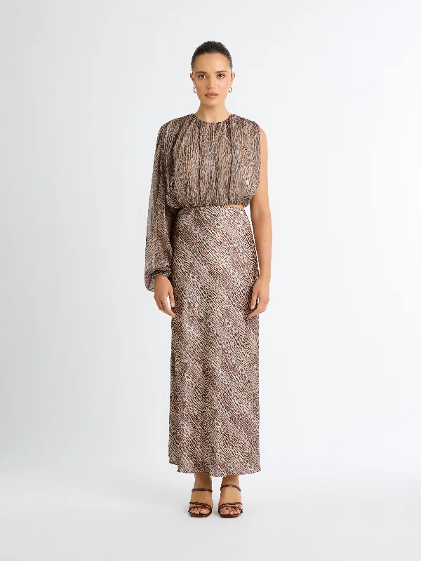 Women's Night-Out Outfit Limited Quantities MOROCCAN KINGDOM MIDI DRESS