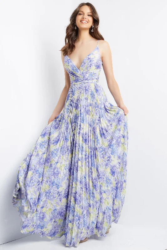 Women's Athleisure Apparel Chic Sophistication Jovani Floral Print Long Maxi Prom Dress Sale Women's Athleisure Apparel Chic Sophistication Jovani Floral Print Long Maxi Prom Dress Sale