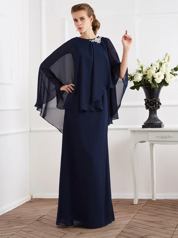 Comfortable Garments For Women Stylish Looks A-Line/Princess High Neck Sleeveless Long Chiffon Mother of the Bride Dresses Comfortable Garments For Women Stylish Looks A-Line/Princess High Neck Sleeveless Long Chiffon Mother of the Bride Dresses