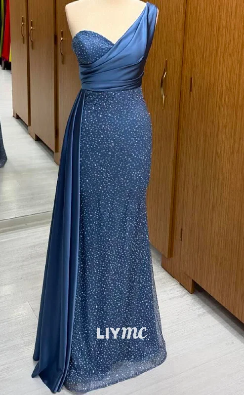 Women's Elegant Clothing Sets Casual Chic LP2251 - Asymmetrical Sleeveless Beaded Sequins Sheath Pleated Sheath Cocktail Dress Prom Dress Women's Elegant Clothing Sets Casual Chic LP2251 - Asymmetrical Sleeveless Beaded Sequins Sheath Pleated Sheath Cocktail Dress Prom Dress
