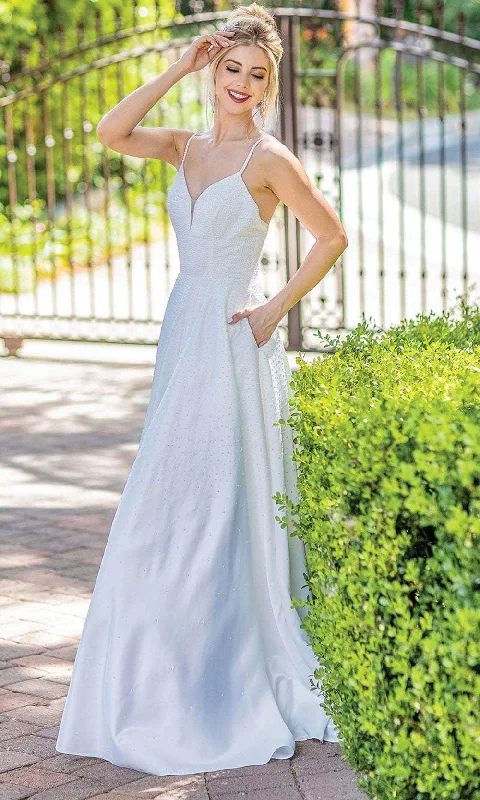 Women's Sporty Chic Clothes Effortless Sophistication Dancing Queen 0244 - Sleeveless A-Line Wedding Gown Women's Sporty Chic Clothes Effortless Sophistication Dancing Queen 0244 - Sleeveless A-Line Wedding Gown
