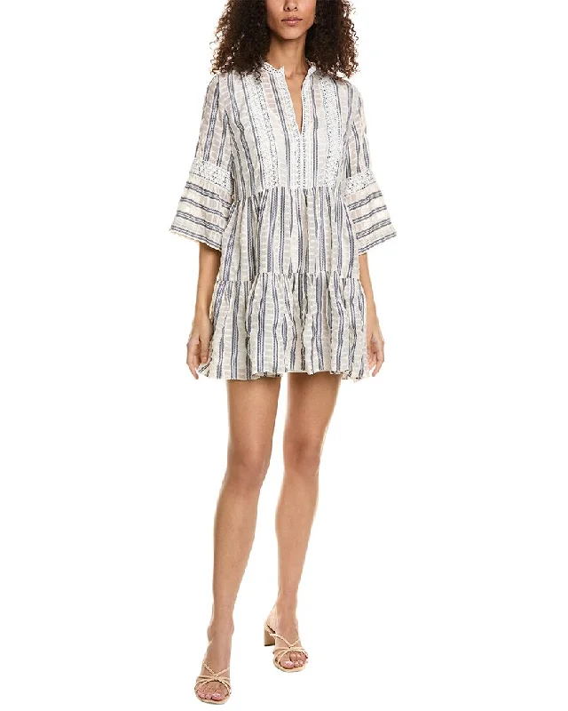 Women's Evening Outfit Urban Femme Streetwear Sandro Sheer Mini Dress