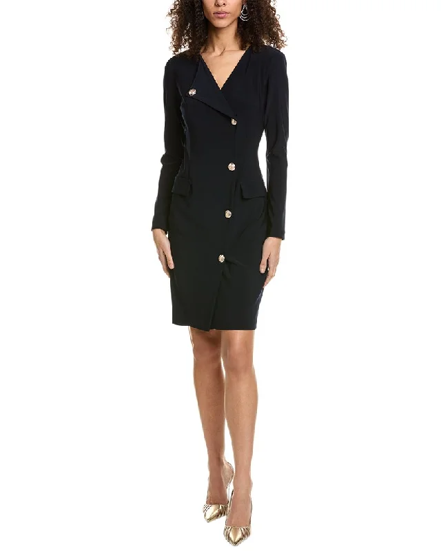 Women's Effortless Casual Outfit Classic Appeal Joseph Ribkoff Button Front Mini Dress Women's Effortless Casual Outfit Classic Appeal Joseph Ribkoff Button Front Mini Dress