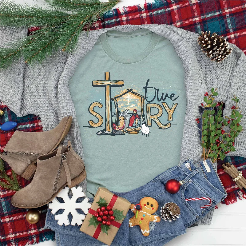 Trendy Athleisure Clothing For Women Wardrobe Update True Story Tee