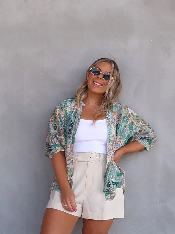 Women's Evening Wear Outfit Update With Cottagecore Styles Palmer Shorts - Natural