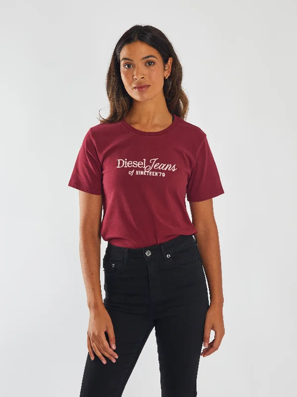 Women's Apparel And Garments Gift Ideas Martina Tee Cherry Lacquer
