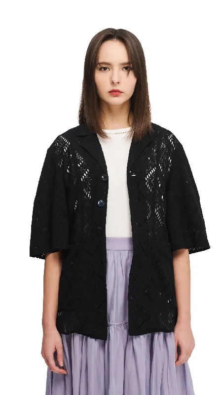 Women's Clothing Apparel Sophisticated Cut Shirt Jacket