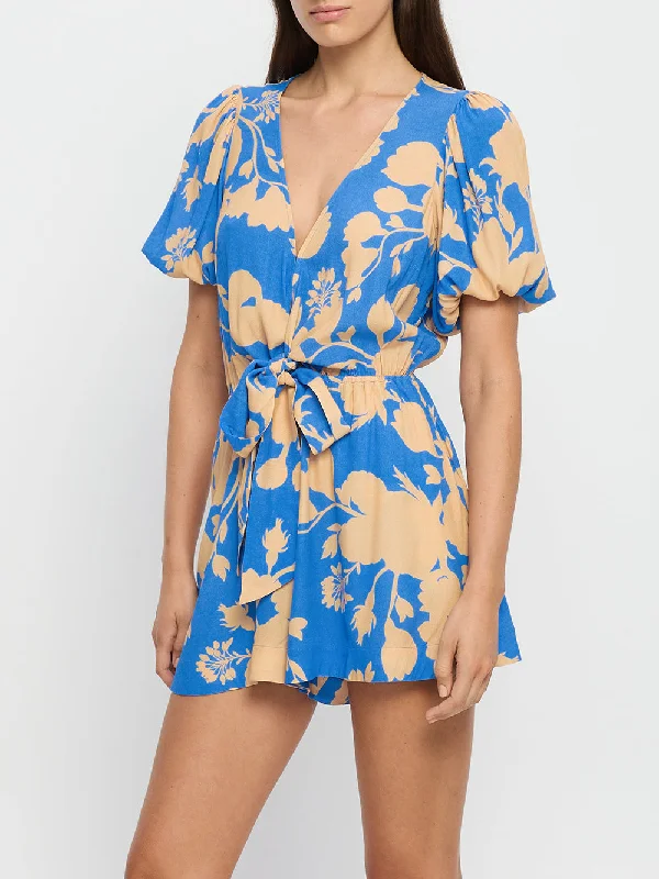 Women's Vintage-Inspired Outfit Athleisure Wear Promotion Aurora Playsuit