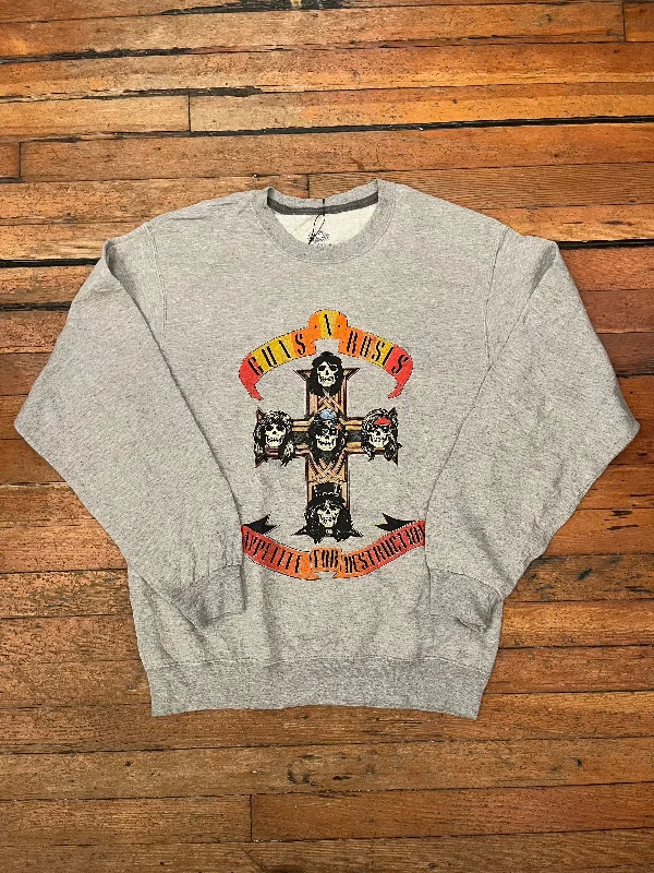 Women's Outfit For The Office Exclusive Discount Guns ‘n’ Roses Appetite Sweatshirt