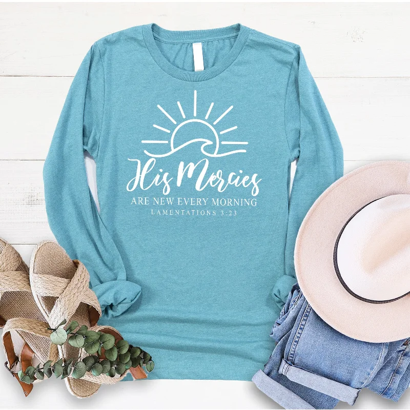 Women's Casual Attire Ends Soon His Mercies Long Sleeve