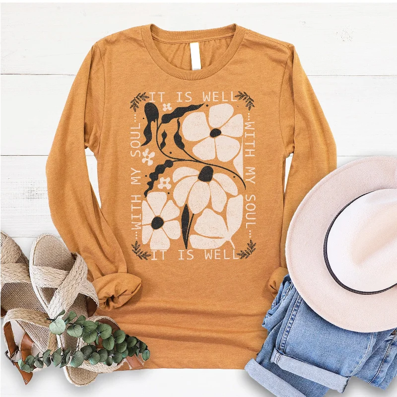 Women's Formal Event Clothing Limited - Time Bundle It Is Well Long Sleeve