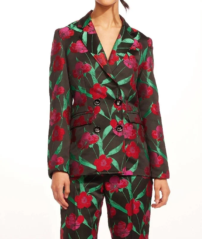 Women's Festive Attire Trendy Women’S Wear Alexey Jacket In Roses And Thorns