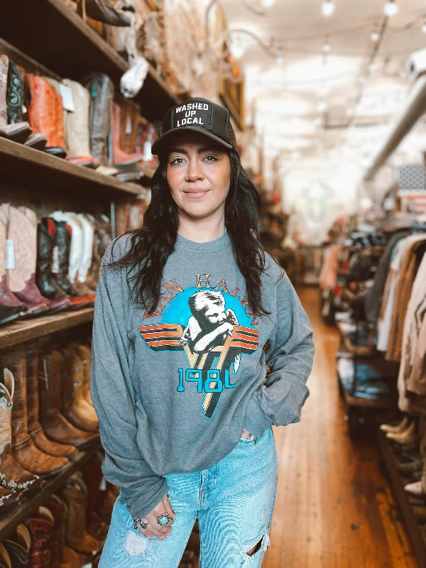 Women's Trendy Attire Stylish Spring Fashion Van Halen Sweatshirt