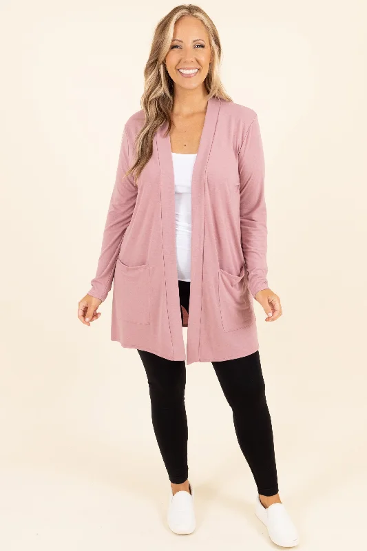 Women's Professional Garments Fashion Essentials Kindness and Compassion Cardigan, Light Rose Women's Professional Garments Fashion Essentials Kindness and Compassion Cardigan, Light Rose