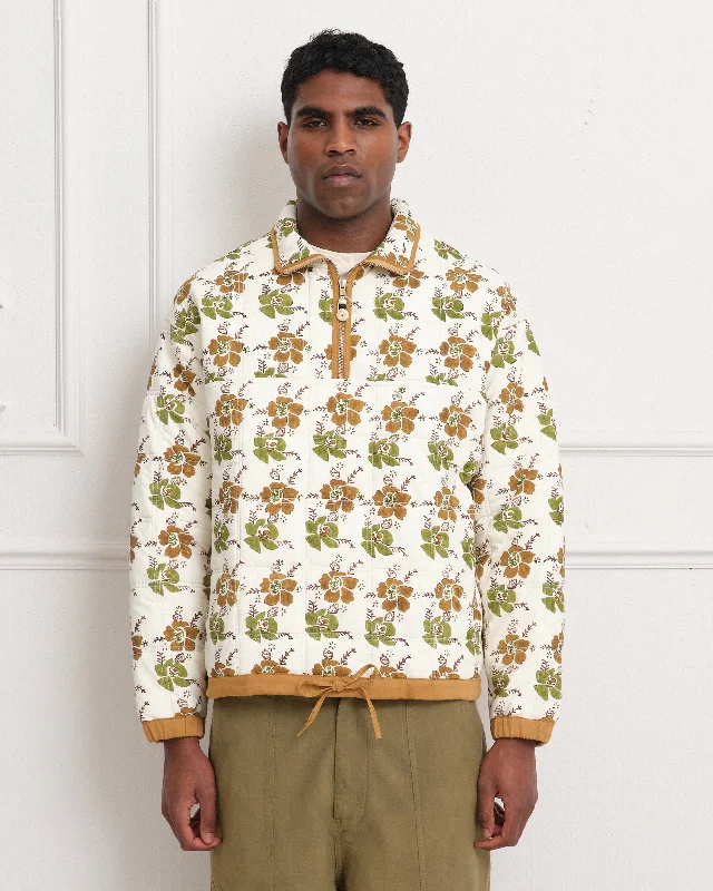 Stylish Women's Outerwear Apparel Trend Alert Mineral Pullover - Woodland Floral