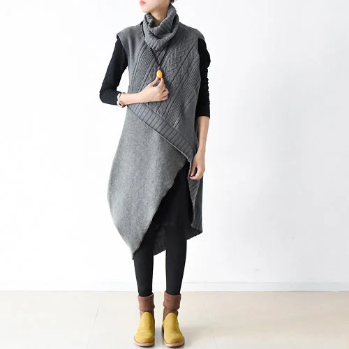 Women's Trendy Activewear Apparel Essentials On Sale Gray sweaters set warm knit dresses two pieces cross design 2018 spring Women's Trendy Activewear Apparel Essentials On Sale Gray sweaters set warm knit dresses two pieces cross design 2018 spring