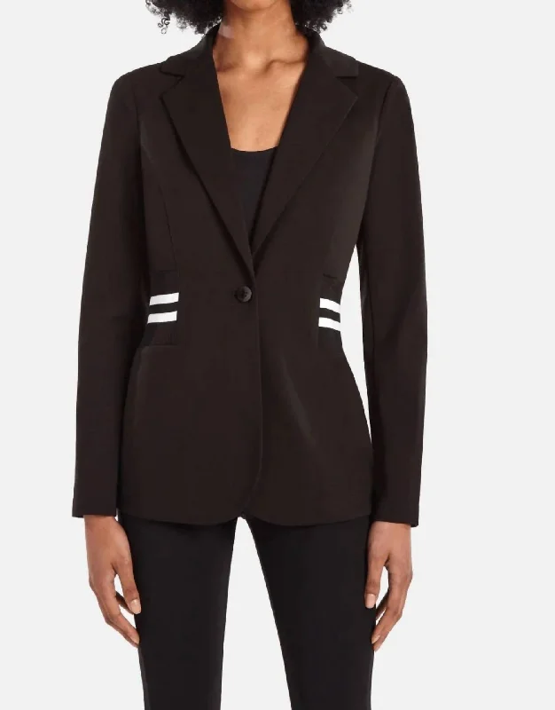 Women's Vintage Attire Boutique Styles Alpha Jacket In Black