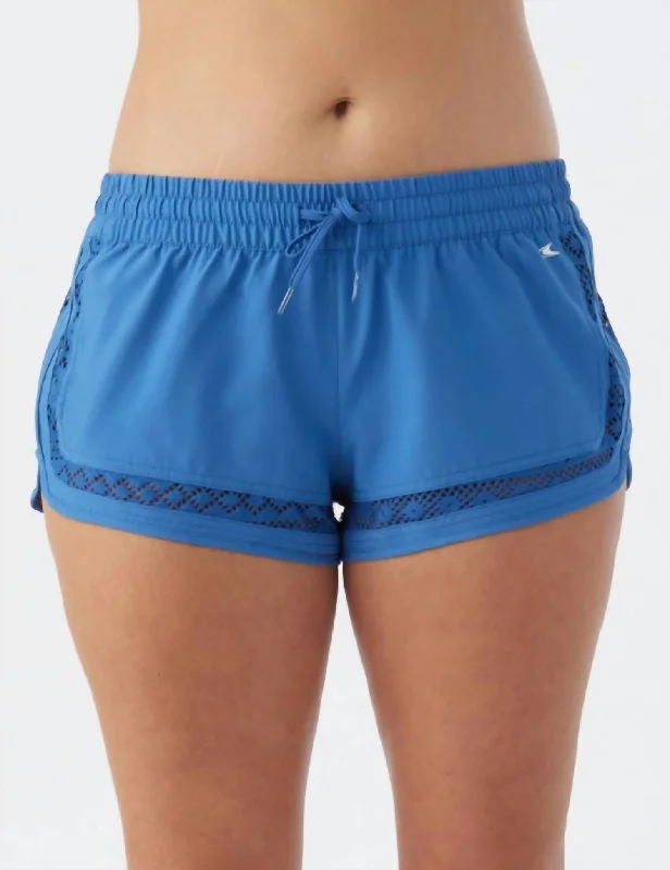 Vintage-Inspired Women's Apparel Big Discounts Renewal Stretch 2" Boardshort In Blue Vintage-Inspired Women's Apparel Big Discounts Renewal Stretch 2" Boardshort In Blue