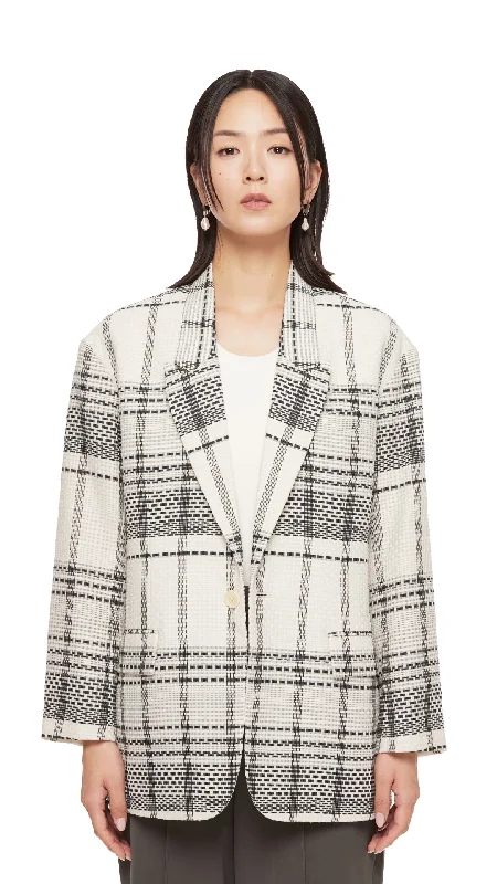 Women's Holiday Apparel Alluring Design Oversized Blazer