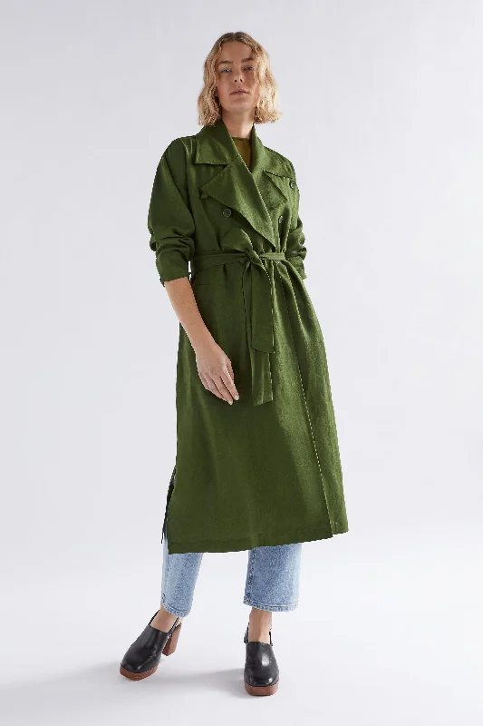 Modern Women's Outfit Summer Deals Anneli Linen Trench Coat