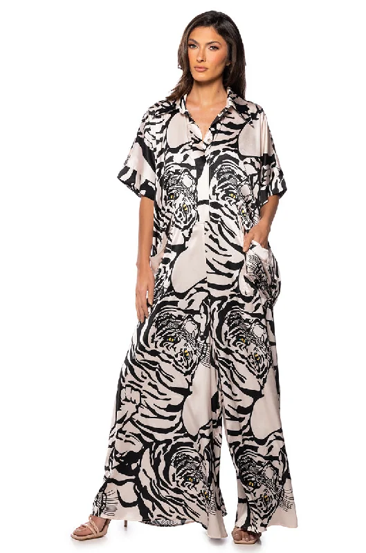 Vintage-Inspired Women's Clothes Mid - Week Surprise SHE'S RICH OVERSIZED SATIN JUMPSUIT Vintage-Inspired Women's Clothes Mid - Week Surprise SHE'S RICH OVERSIZED SATIN JUMPSUIT
