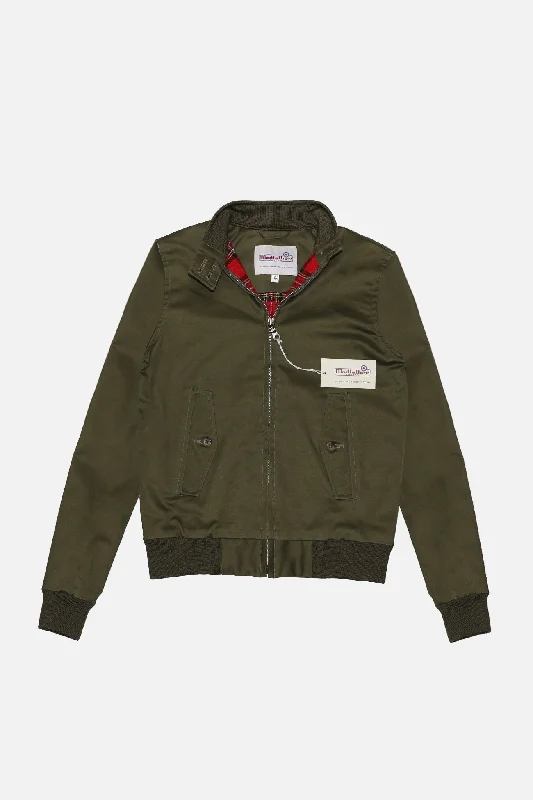 Women's Vacation Outfit Set Big Discounts Modfather Clothing - Women's Forest Green - Harrington Jacket